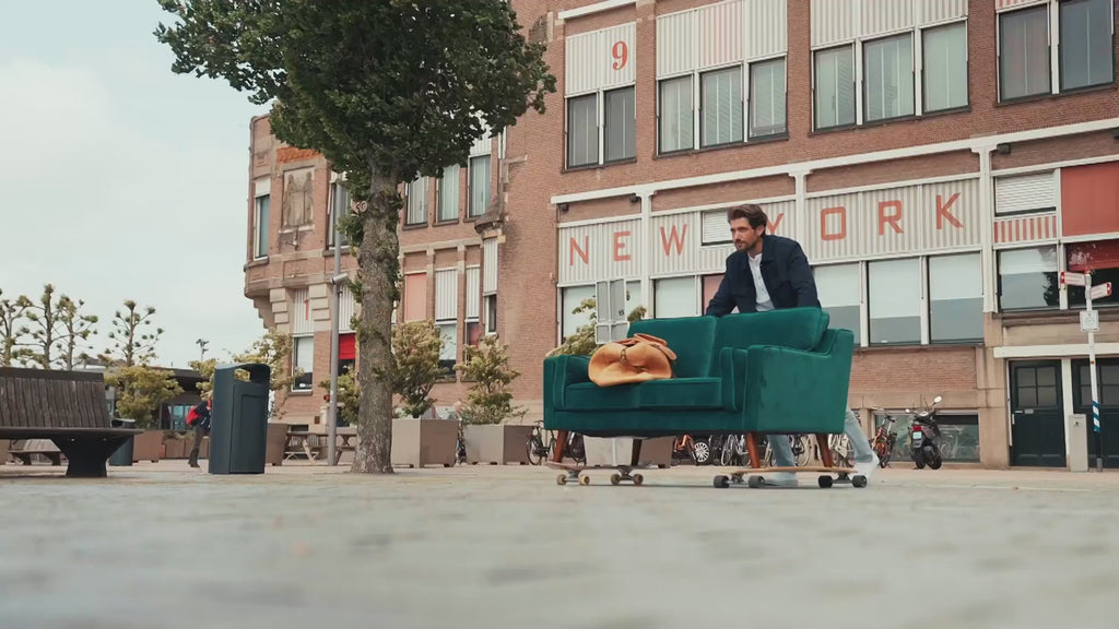 The green Club of Comfort sofa